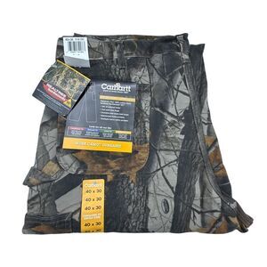 Carhartt Work Camo Dungaree Fit Pants Mens 40X30‎ B158 CMO Camo NWT Hardwoods